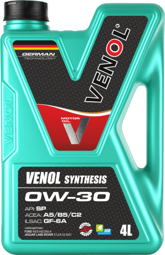 VENOL SYNTHESIS 0W30 SP A5 B5 C2 GF-6A 4L