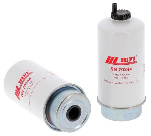 Filtr paliwa SN70244 HIFI FILTER do JOHN DEERE: 6520, 6620, 6820, 6920 DOOSAN DAEWOO: G 160, G 190 A INGERSOLL RAND: G 220