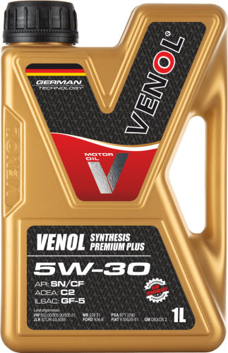 VENOL SYNTHESIS PREMIUM PLUS SN CF 5W30 C2 1L