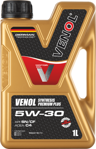 VENOL SYNTHESIS PREMIUM PLUS SN CF 5W30 C4 1L