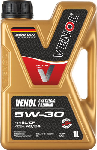 VENOL SYNTHESIS PREMIUM SL CF 5W30 1L