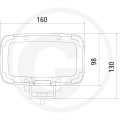 Reflektor roboczy LED 48W Fendt G312900111031