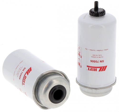 Filtr paliwa SN70506 HIFI FILTER do DEUTZ: 5090 D Keyline, 5100 G, 4080 E SAME: Frutteto 100 CVT, 105 S-CVT LAMBORGHINI: RF 80.4 Trend, Spire 90 Trend