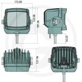 Reflektor roboczy LED 73W 