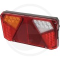 Lampa tylna LED lewa prostokątna 