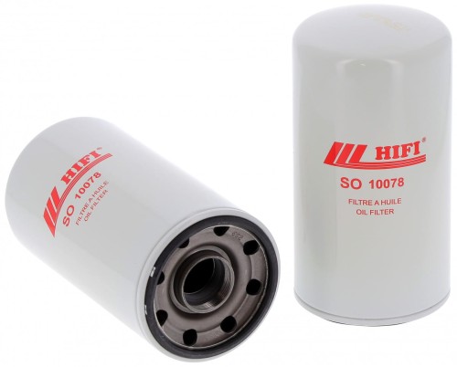 Filtr oleju SO10078 HIFI FILTER do DEVELON: DX 210 LC-7, DX 225 LC-7, DL 280-7 DOOSAN: DX 225 LC-5, DX 250-5, DL 250-7 ATLAS: 180 MH