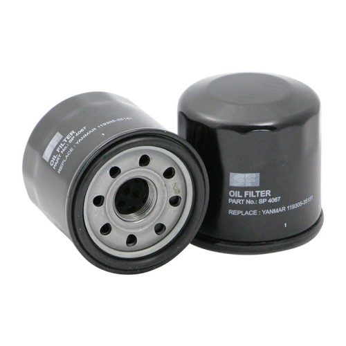 Filtr oleju SP4067 SF Filter do JOHN DEERE: 4100, 1023E, 1026R TYM: T233 HST, T273 HST YANMAR: VIO25, VIO20, SV18