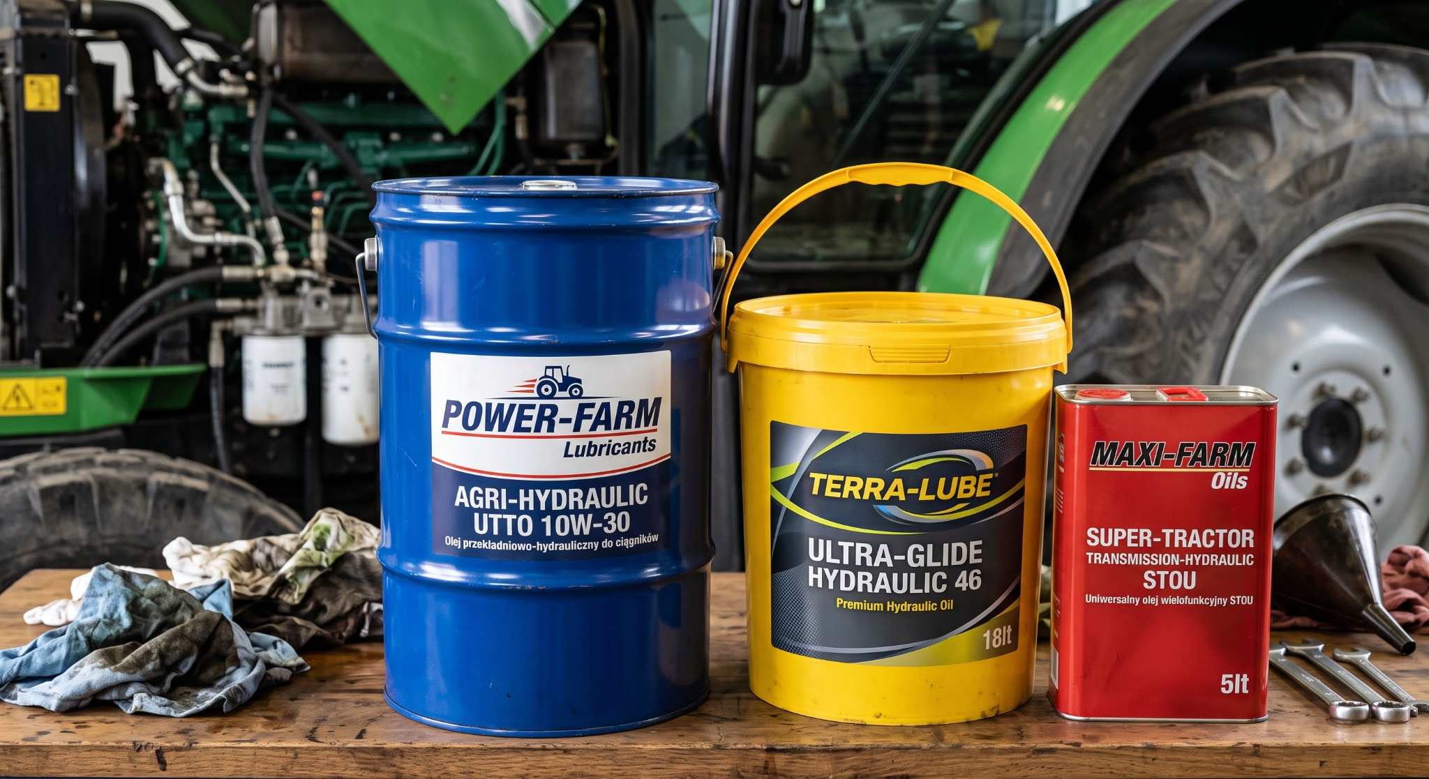 Najczęstsze błędy przy doborze oleju hydraulicznego do ciągnika